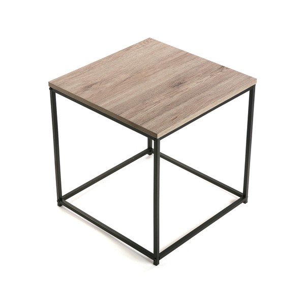 Komplekt 2 tamme puidust dekoratsiooniga lauda Meno - Versa-image-1