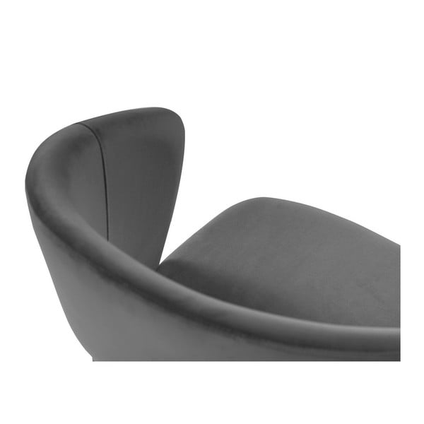 Tumehall söögitool sametist polsterdusega Elpis - Windsor & Co Sofas-image-3