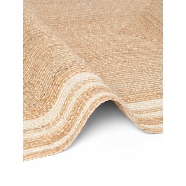 Kreemikas/naturaalne käsitsi kootud džuudist vaip 120x170 cm Jutta - Hanse Home-image-3