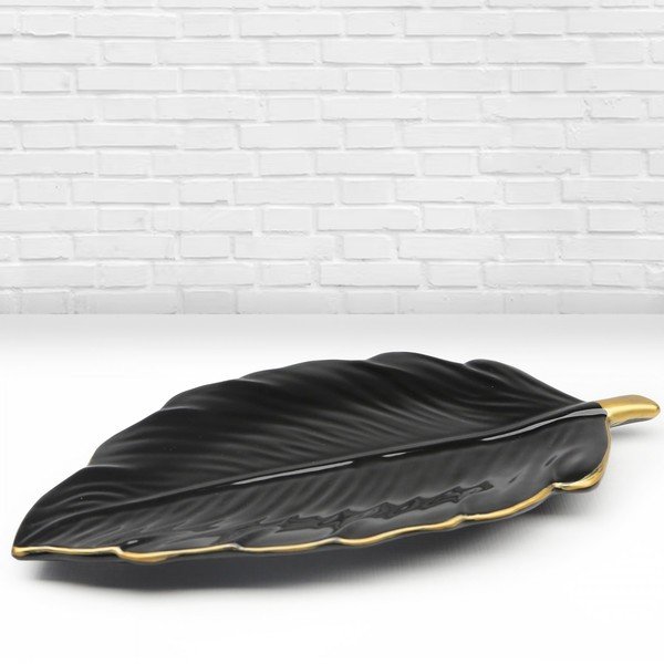 Keraamiline dekoratiivne kandik Leaf - Mioli Decor-image-1