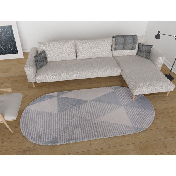 Hall pestav vaip 80x120 cm Oval - Vitaus-image-1