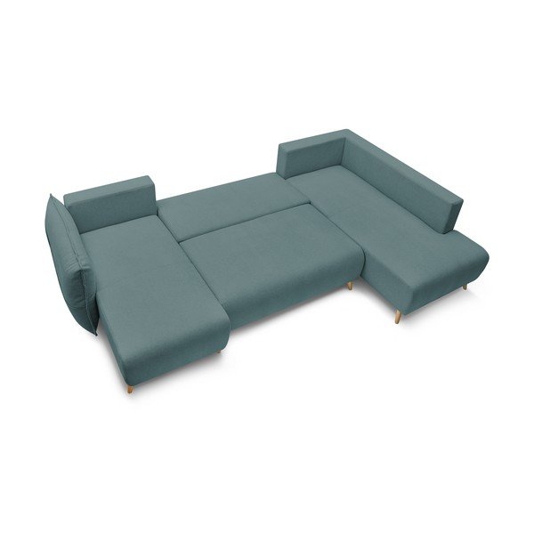 Türkiissinine nurgadiivanvoodi (vasak nurk) Nessa – Bobochic Paris-image-4