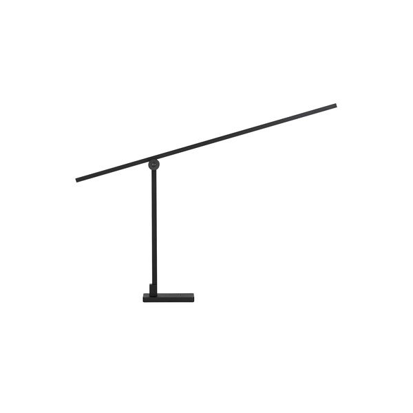 Matt must metallist LED-laualamp painduva/hämardatava konstruktsiooniga (kõrgus 47 cm) Tenso - Nova Luce