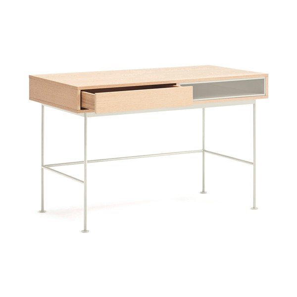 Töölaud tammepuust pealispinnaga 60x120 cm Yoko - Teulat-image-3