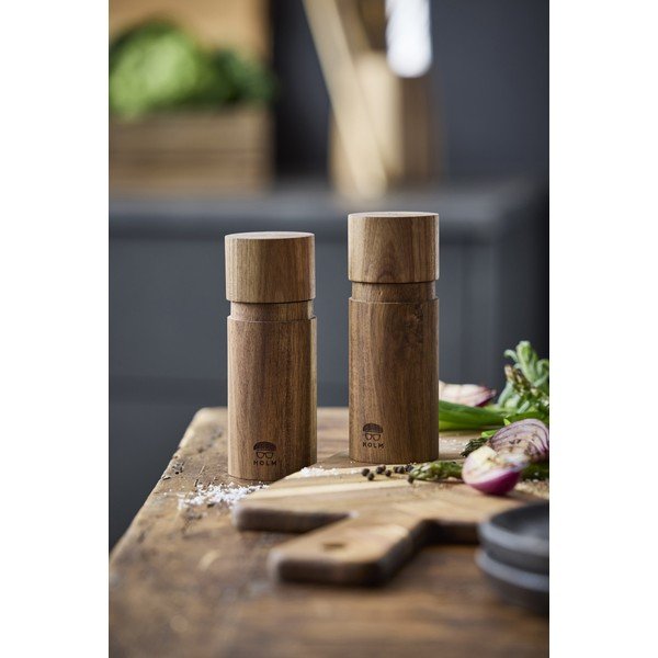 Puidust pipra- ja soolaveskite komplekt - Holm-image-1