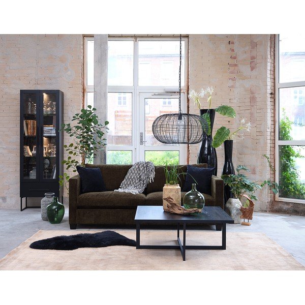 Must tammepuust kohvilaud , 100 x 100 cm Elliot - Canett-image-4