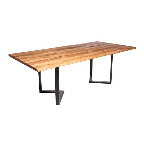 Stůl z dubového dřeva Fornestas Fargo Cepheus, délka 160 cm