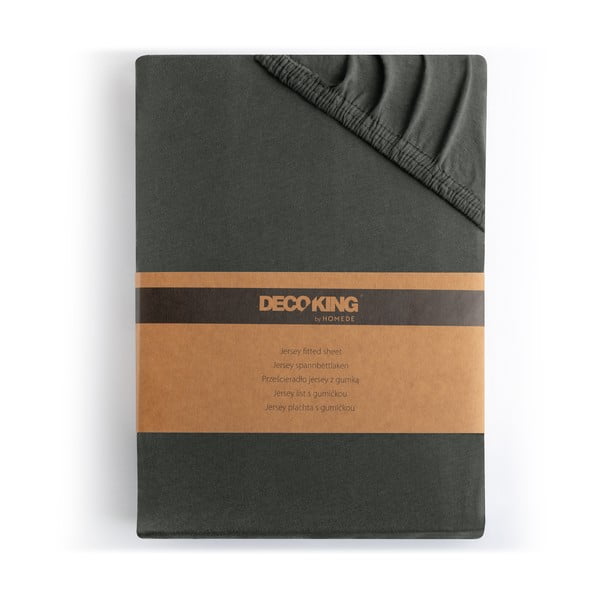 Tumehall trikotaažist kummiga lina 90x200cm Amber – Restilo-image-4