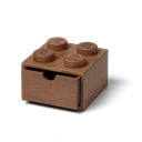 Tumedaks värvitud tammepuidust valmistatud laste hoiukapp Wood - LEGO®