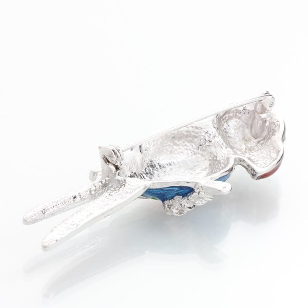 Brož se Swarovski Elements Laura Bruni Parrot-image-1