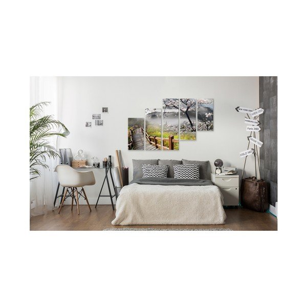 Mitmeosaline maal Pomost, 100 x 150 cm Multi - Styler-image-1