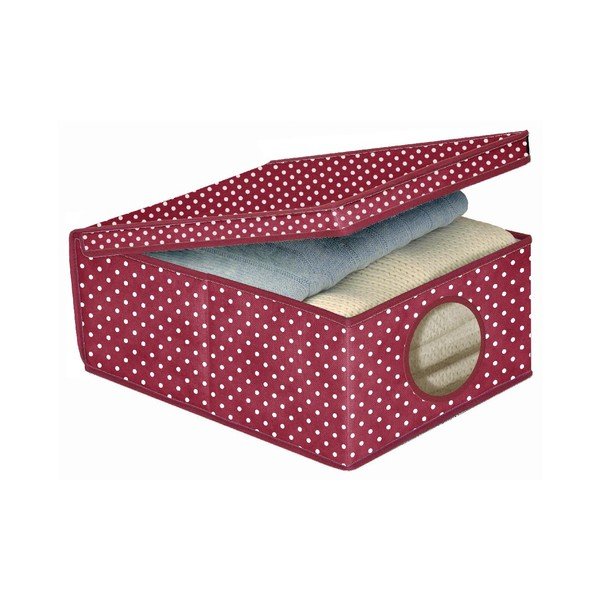 Úložný box Ordinett Bordeaux, 48 x 36 cm-image-1