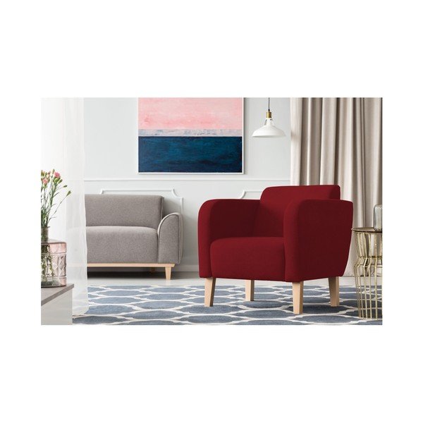 Červené křeslo Kooko Home Swing-image-1