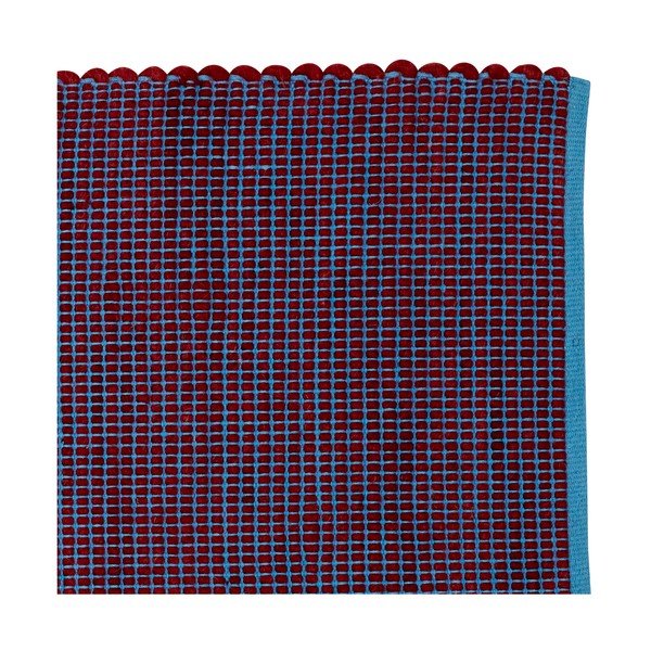 Lilla ja sinine villane ja puuvillane vaip Lexa, 80 x 200 cm - Hübsch-image-2