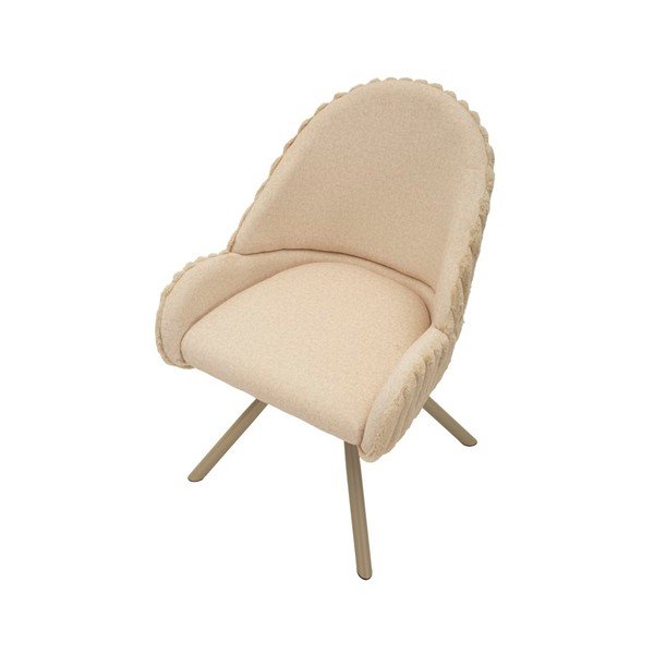 Kreemid polsterdatud söögitoolid 2tk komplektis Stockholm - Mauro Ferretti-image-3