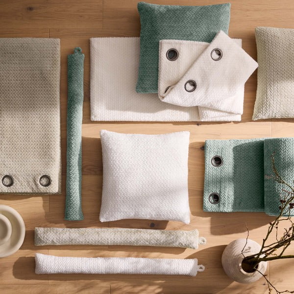 Kreemjas tuuletõmbuse kaitse 10x80 cm Flanela - douceur d'intérieur-image-4