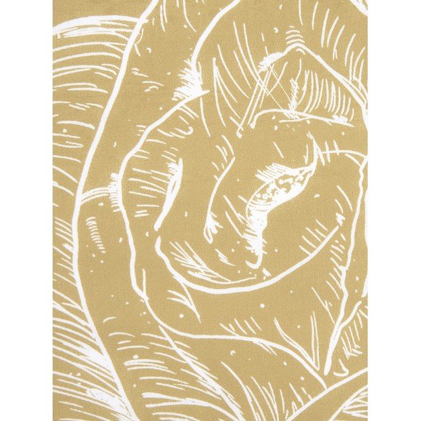 Kollane puuvillane voodipesu 200x200 cm Keno - Westwing Collection-image-3
