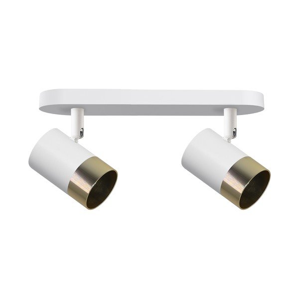 Valge-kuldne metallist varjuga laevalgusti 34x5,5 cm Tobi - Candellux Lighting