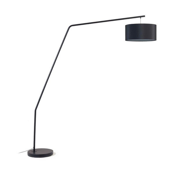 Must põrandavalgusti tekstiilist varjuga (kõrgus 221,5 cm) Ciana - Kave Home