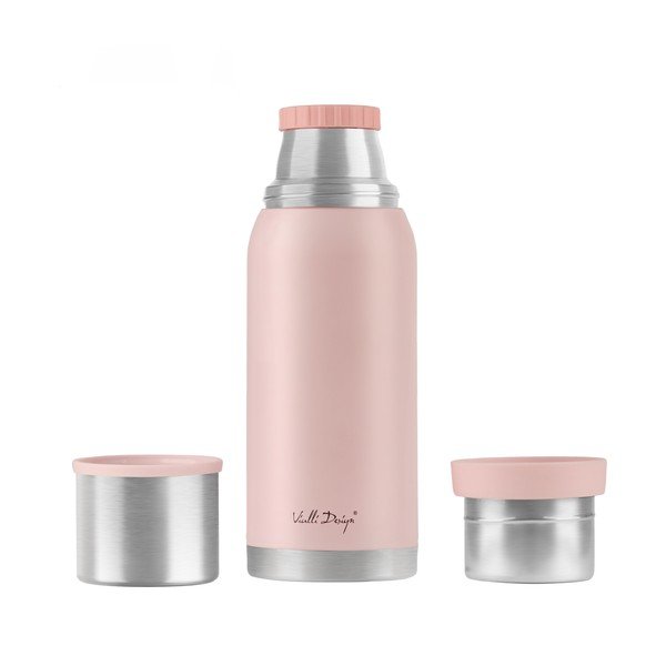 Roosa reisitermokruus Fuori, 1 l - Vialli Design-image-2