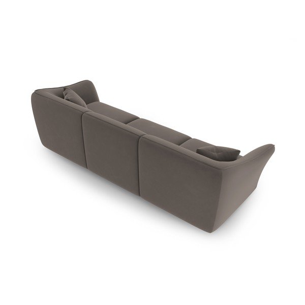 Pruun samet diivan 292 cm Tokyo - Cosmopolitan Design-image-3