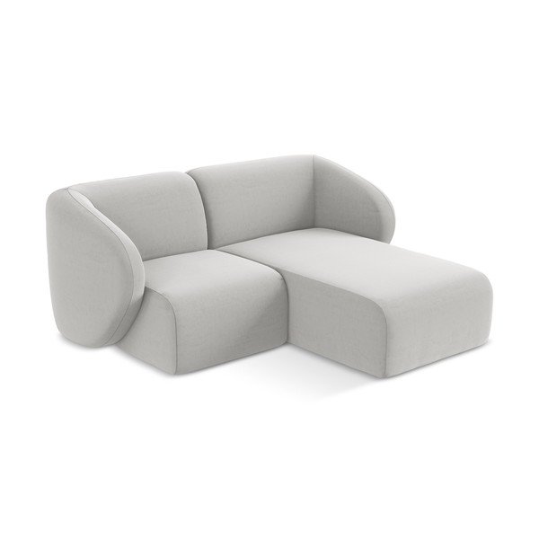 Helehall sametist nurgadiivan (parem nurk/diivanvoodiga) Lani - Makamii-image-2