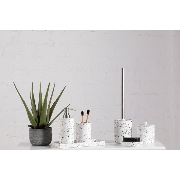 Kreemikas betoonist vannitoa korraldaja vatitupsudele Mozie - Premier Housewares-image-1