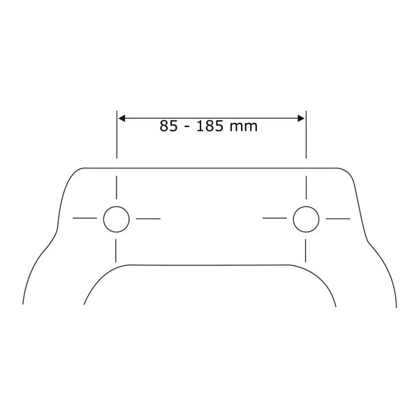 Valge WC-istekese, hõlpsasti sulguv, 44,5 x 37 cm Rieti - Wenko-image-4