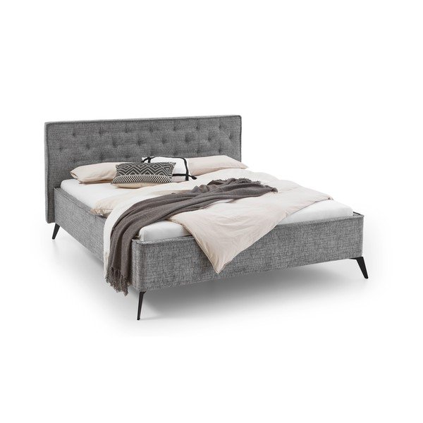 Hall polsterdatud kaheinimesevoodi 140x200 cm Alicante – Meise Möbel-image-4