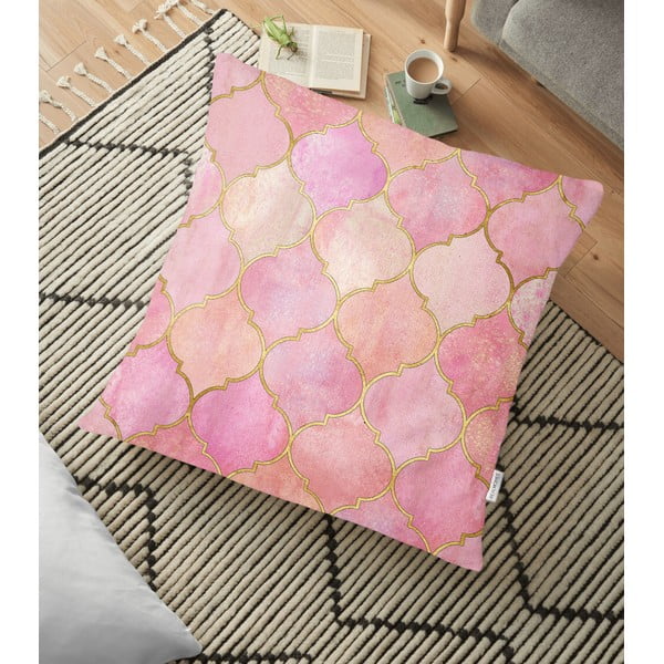 Puuvillasegust padjapüür Pinky Orient, 70 x 70 cm - Minimalist Cushion Covers