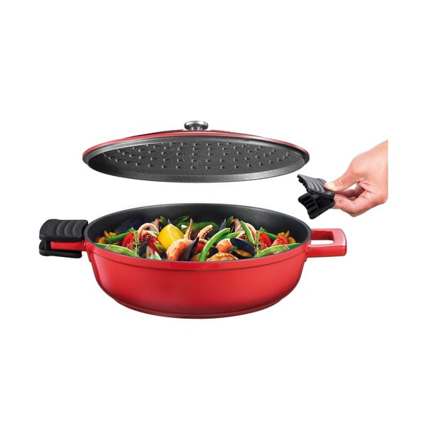 Roostevabast terasest pott induktsioonile ø 28 cm Bordeaux - Tescoma-image-3