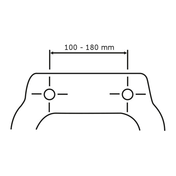 Lihtne sulgemisega WC-iste , 44,5 x 37,5 cm Sabbia - Wenko-image-1