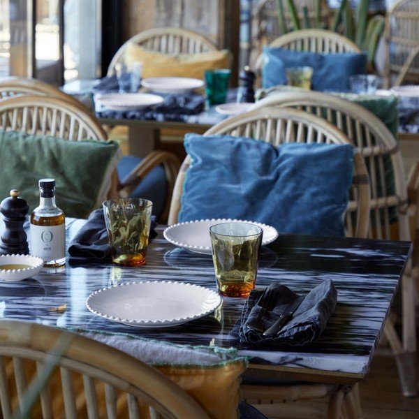 Valge keraamiline taldrik , ⌀ 22 cm Pearl - Costa Nova-image-2