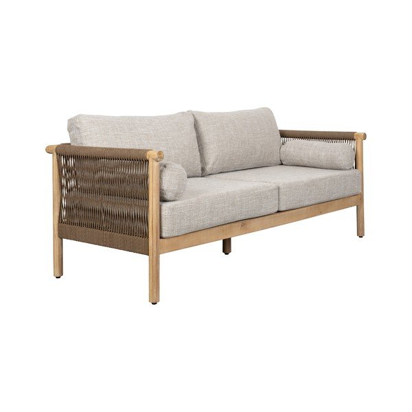 Hallikasbeež polsterdatud aiamööbli komplekt 3-le Oasis - Dutchbone-image-3