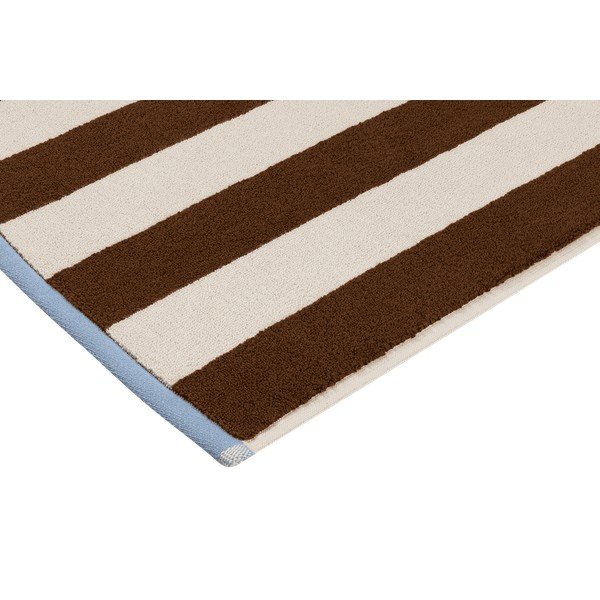 Pruun/kreemikas tekstiilist vannitoamatt 50x80 cm Gobo - noo.ma-image-3