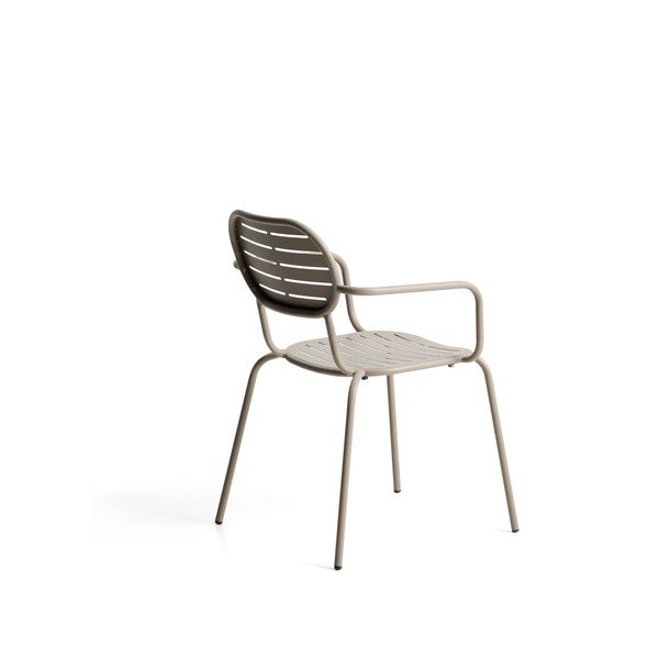 Hallikaspruun metallist aiatool Brai - Kave Home-image-2