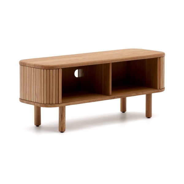 Saarepuidu spoonist TV-alus 120x50x40 cm Mailen - Kave Home-image-3