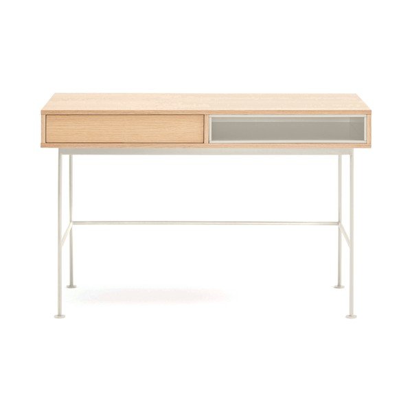 Töölaud tammepuust pealispinnaga 60x120 cm Yoko - Teulat