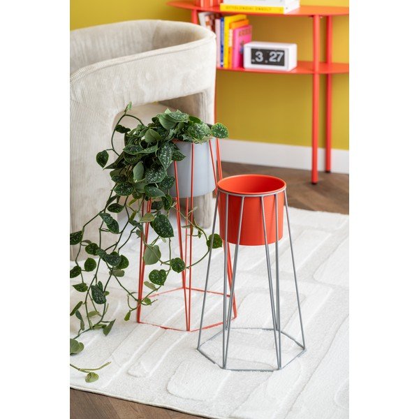 Punane metallist konsoollaud 28x90 cm Cool Retro - Leitmotiv-image-3