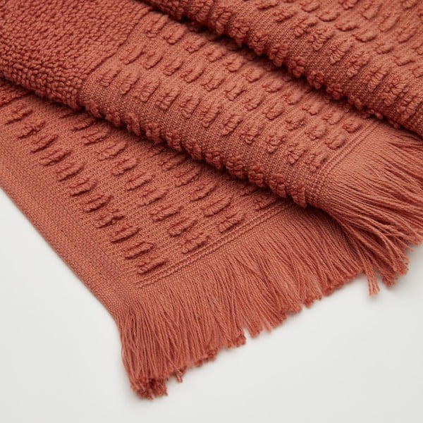 Puuvillane rätik tellisvärvi 50x90 cm Veta - Kave Home-image-3