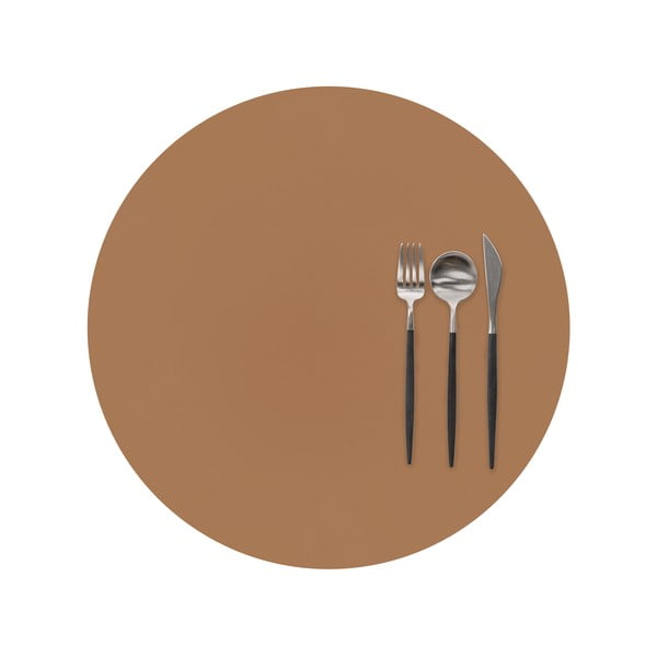 Kunstnahast lauamatt, läbimõõduga 38 cm Togo - ZicZac-image-1