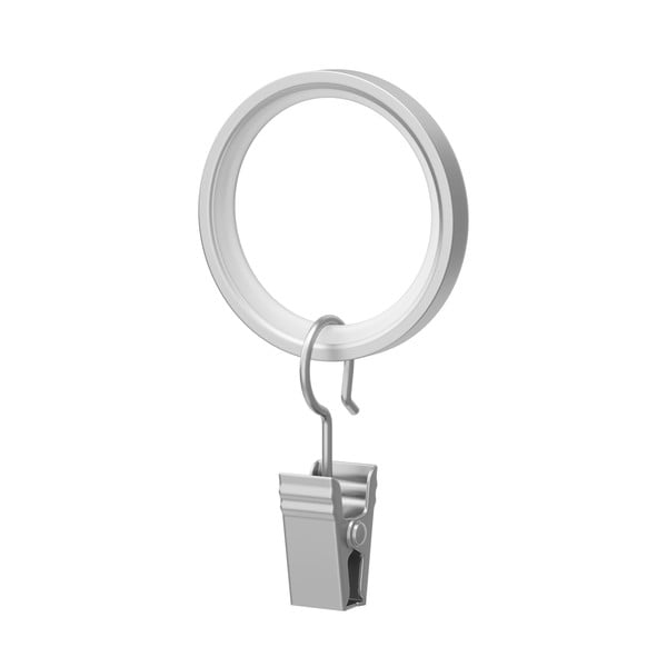 Metall kardinarõngas klambritega komplektis  7 tk Cappa – Umbra-image-3