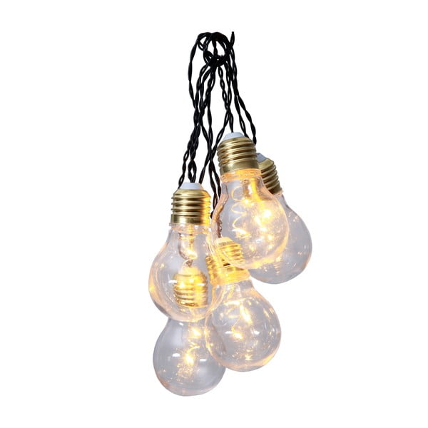 Valge LED valguskett, pikkus 1 m Glow - Star Trading-image-2