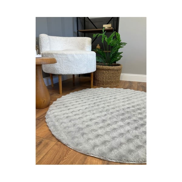 Hall pestav ümmargune vaip ø 120 cm Bubbly - Oyo Concept-image-3