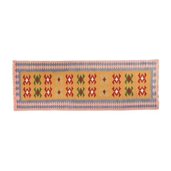 Ručně tkaný koberec Navaei & Co Kilim Azero Astara 123, 303 x 90 cm