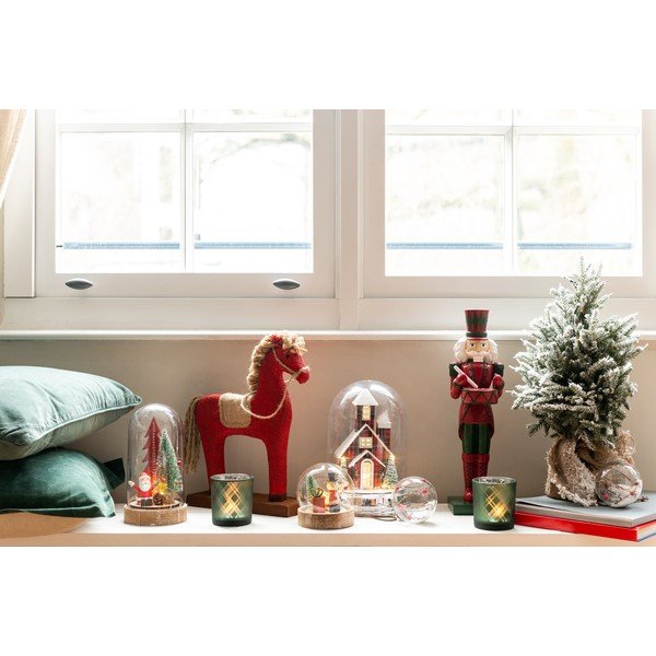 Komplekt 6 klaasist jõulukaunistused Bauble - J-Line-image-3