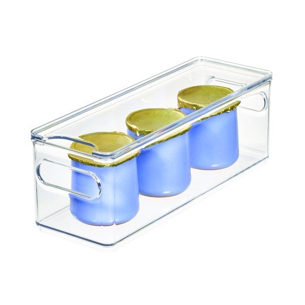 Läbipaistev kaanega hoiukarp iDesign The Home Edit, 31,1 x 10,8 cm - iDesign/The Home Edit-image-2