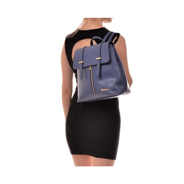 Sinine nahast seljakott Angelica - Sofia Cardoni-image-2