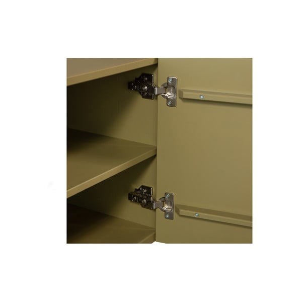 Kollane männipuidust TV-alus 200x53 cm Basu - WOOOD-image-4