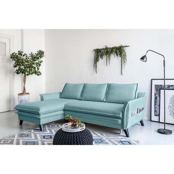 Helesinine diivanvoodi nurk , vasakpoolne nurk Charming Charlie - Miuform-image-3